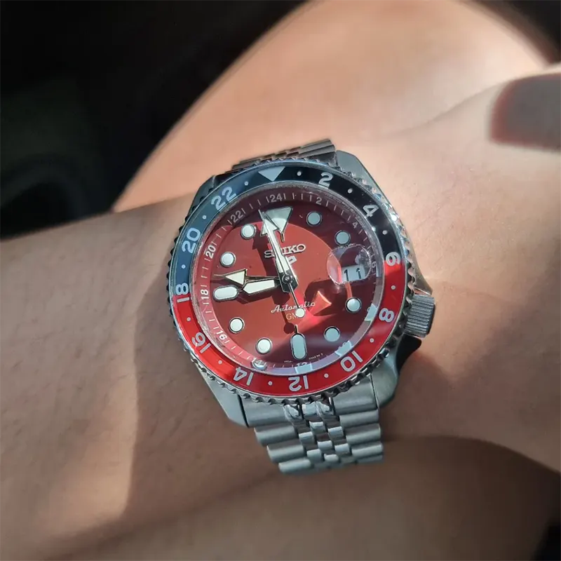 Seiko 5 Sports GMT Red Passion Limited Edition Men’s Watch- SSK031K1